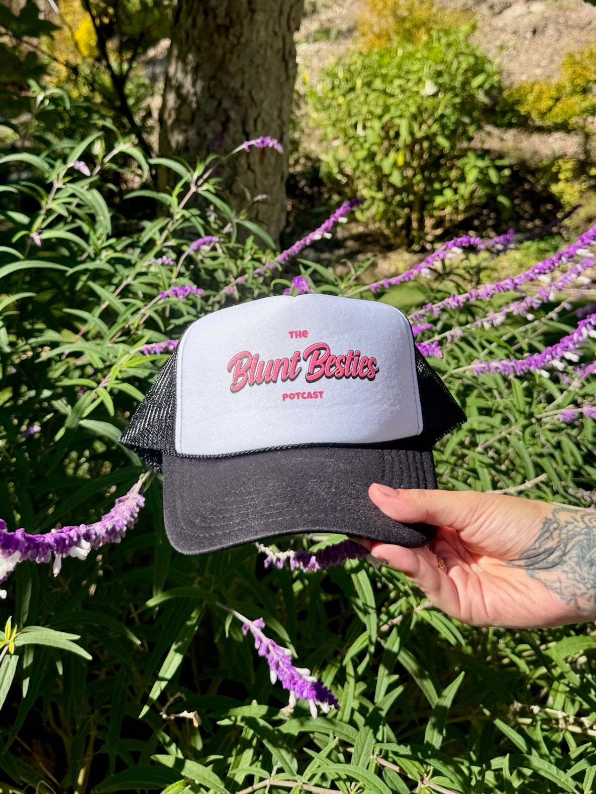 Blunt Besties trucker hat